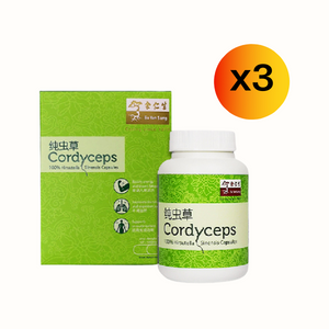 Cordyceps Capsules - 3 boxes (冬蟲夏草膠囊 - 3盒)(Expiry Nov 23)